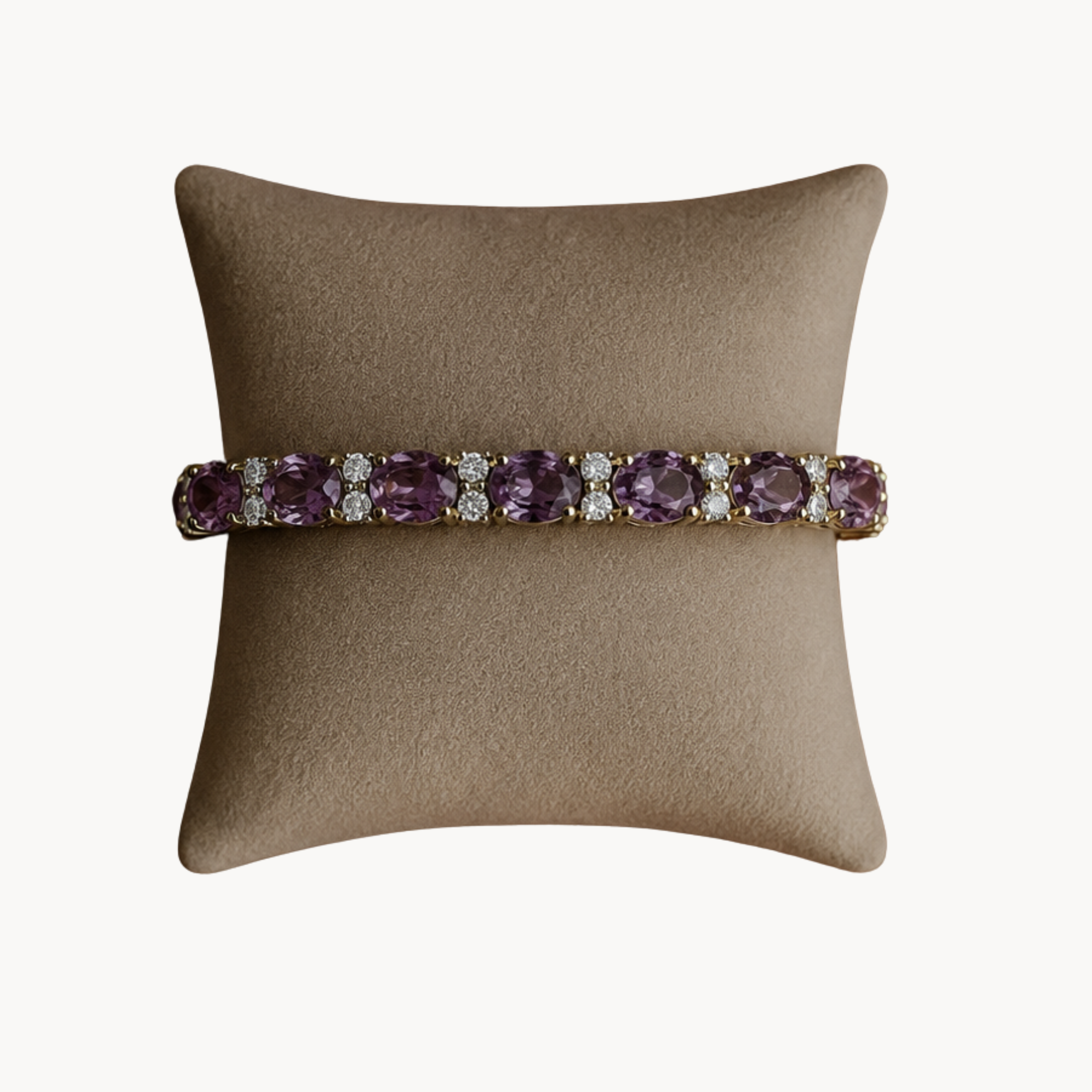 PURPLE MOON TENNIS BRACELET