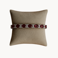 MAROON TENNIS BRACELET