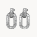 NY EARRINGS SILVER